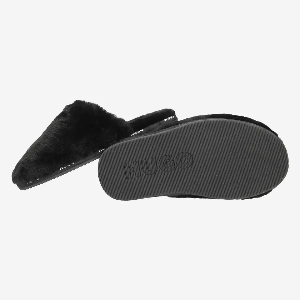 Damen HUGO Hausschuhe*Art.50474400 001 Cozy_Sild_Fur