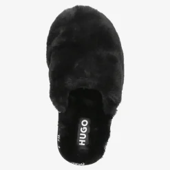 Damen HUGO Hausschuhe*Art.50474400 001 Cozy_Sild_Fur