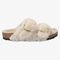 Damen Birkenstock Hausschuhe*Art.1023086 Arizona Big Buckle Teddy Rivet