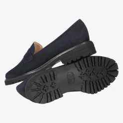 Damen Brunate Slipper & Mokassin*Art.11085 Blu