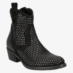 Damen Lüke Schuhe Stiefeletten*Art.354 Indi Nero