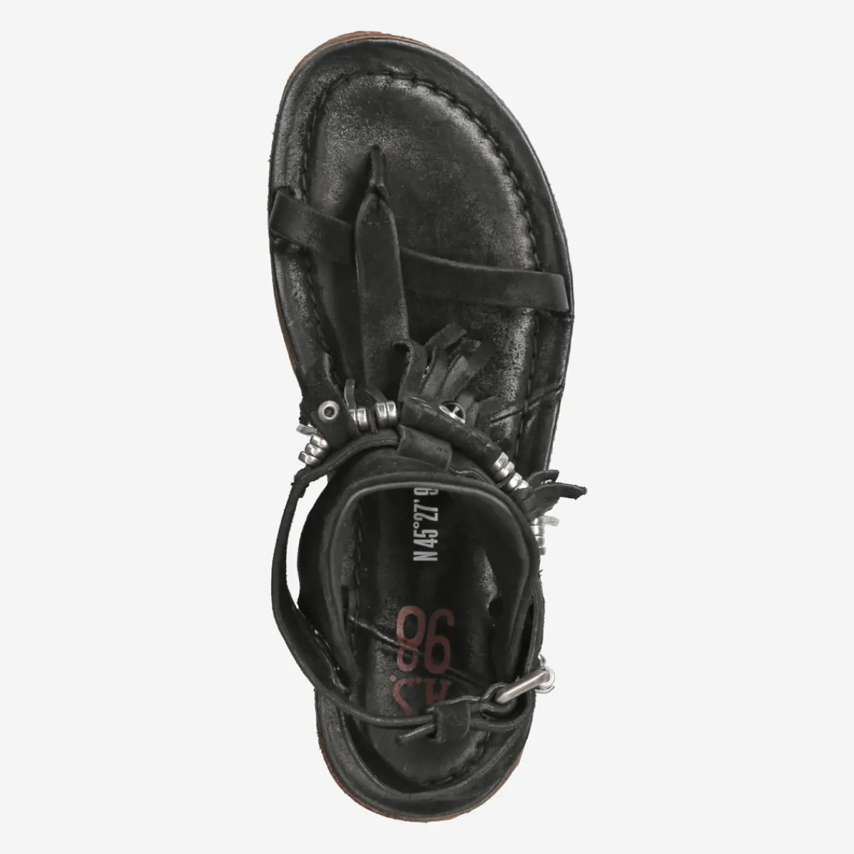 Damen A.S.98 - Airstep Sandaletten*Art.534010 Nero