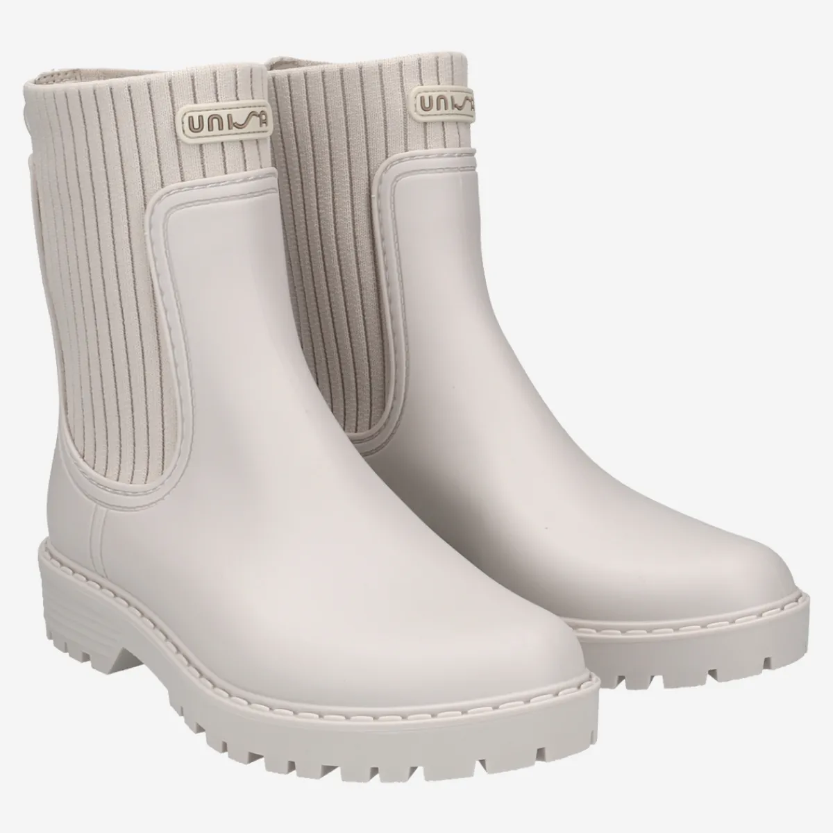 Damen Unisa Stiefeletten*Art.Aynar_F22_Rib Ivory
