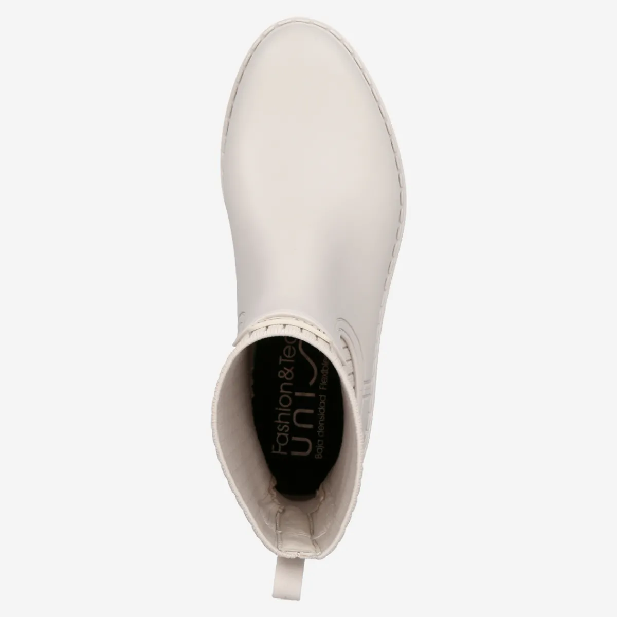 Damen Unisa Stiefeletten*Art.Aynar_F22_Rib Ivory