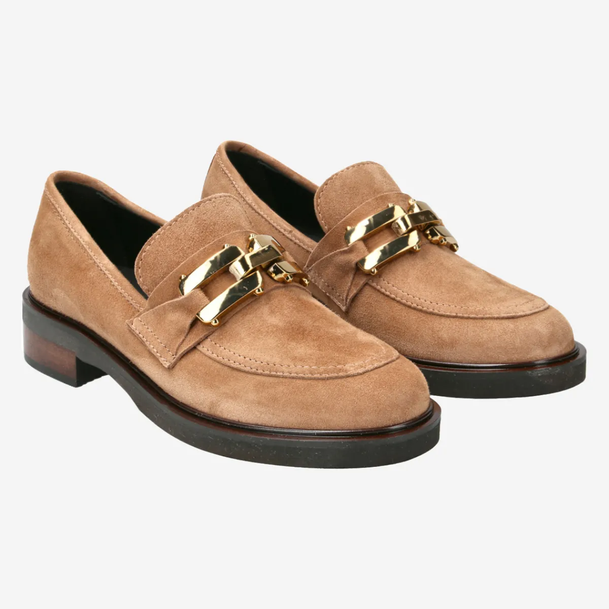 Damen Lüke Schuhe Slipper & Mokassin*Art.Camomilla Cuoio