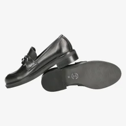 Damen Lüke Schuhe Slipper & Mokassin*Art.Camomilla Nero