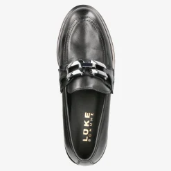 Damen Lüke Schuhe Slipper & Mokassin*Art.Camomilla Nero
