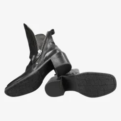 Damen Moma Stiefeletten*Art.1Cw343-Cu Nero