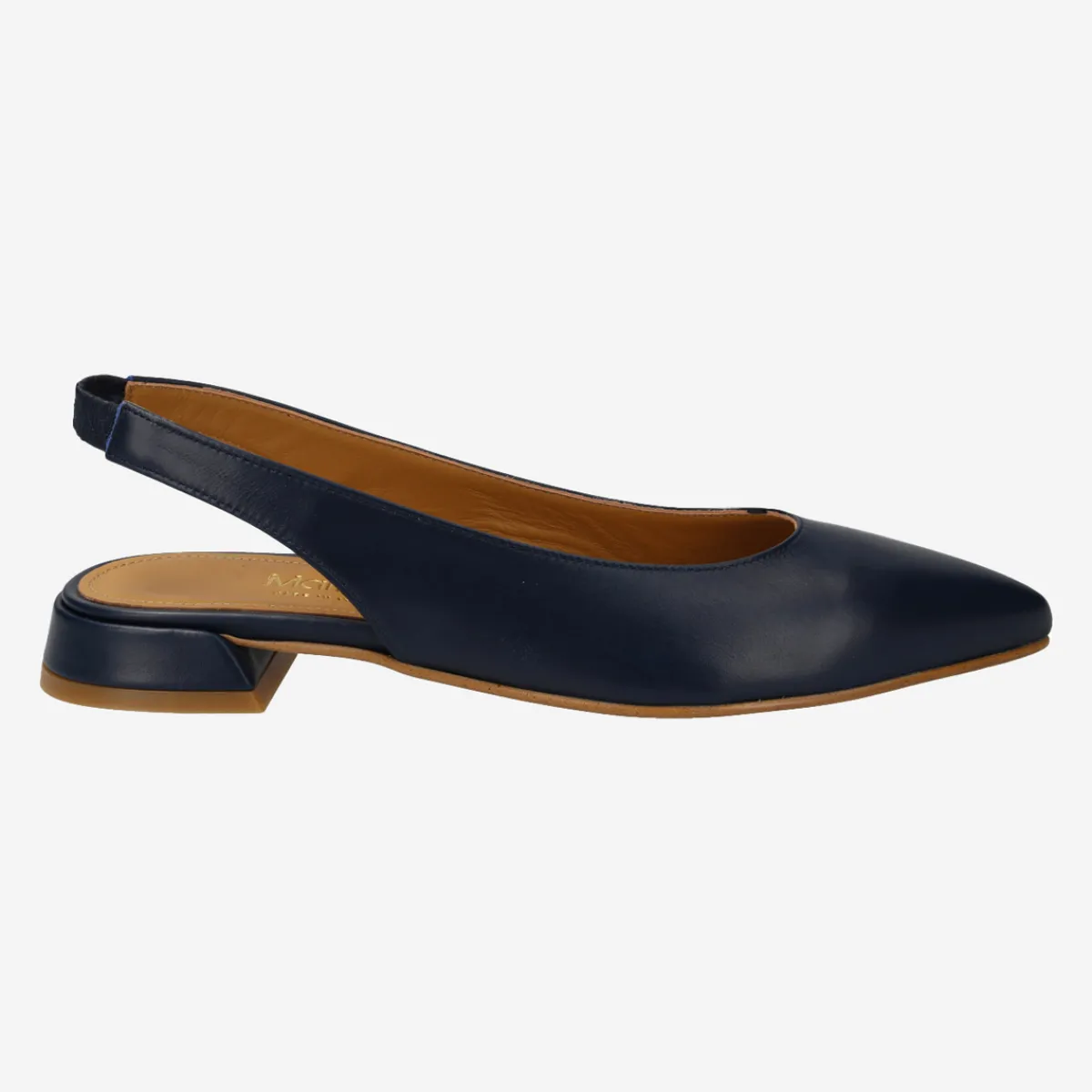 Damen Maripé Peeptoes & Slingpumps*Art.Diletta Blu Scuro
