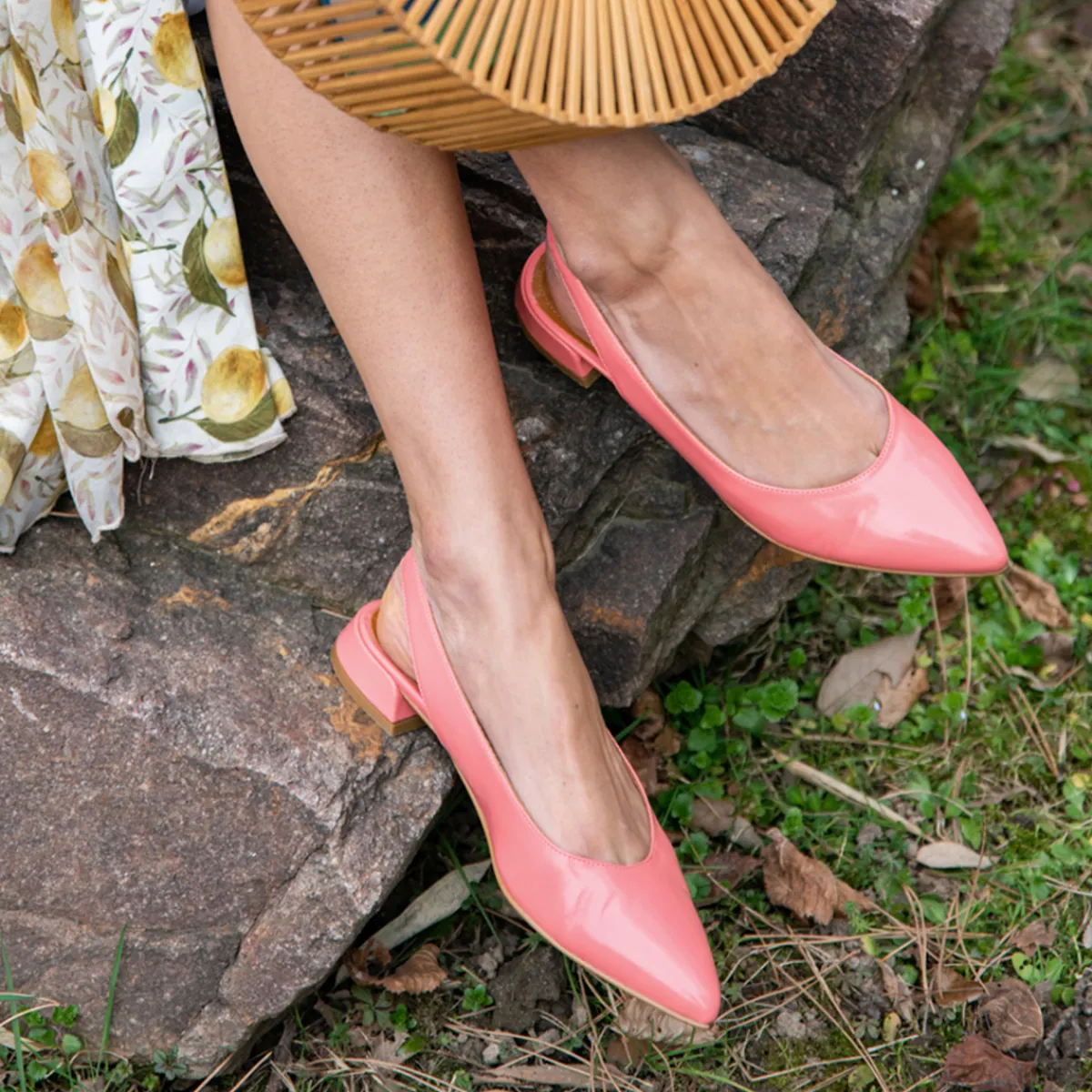 Damen Maripé Peeptoes & Slingpumps*Art.Diletta Corallo
