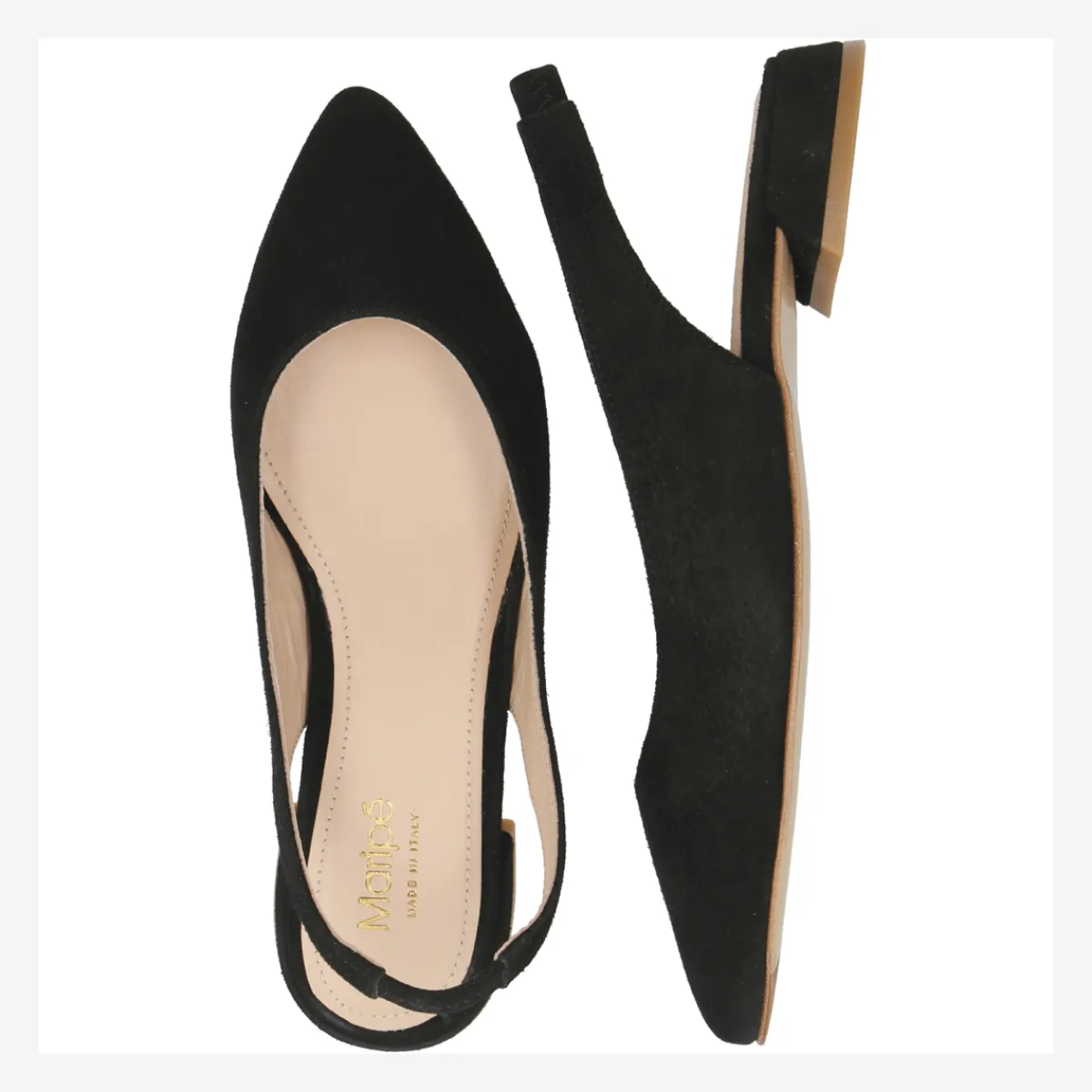 Damen Maripé Peeptoes & Slingpumps*Art.Diletta V.32 Nero