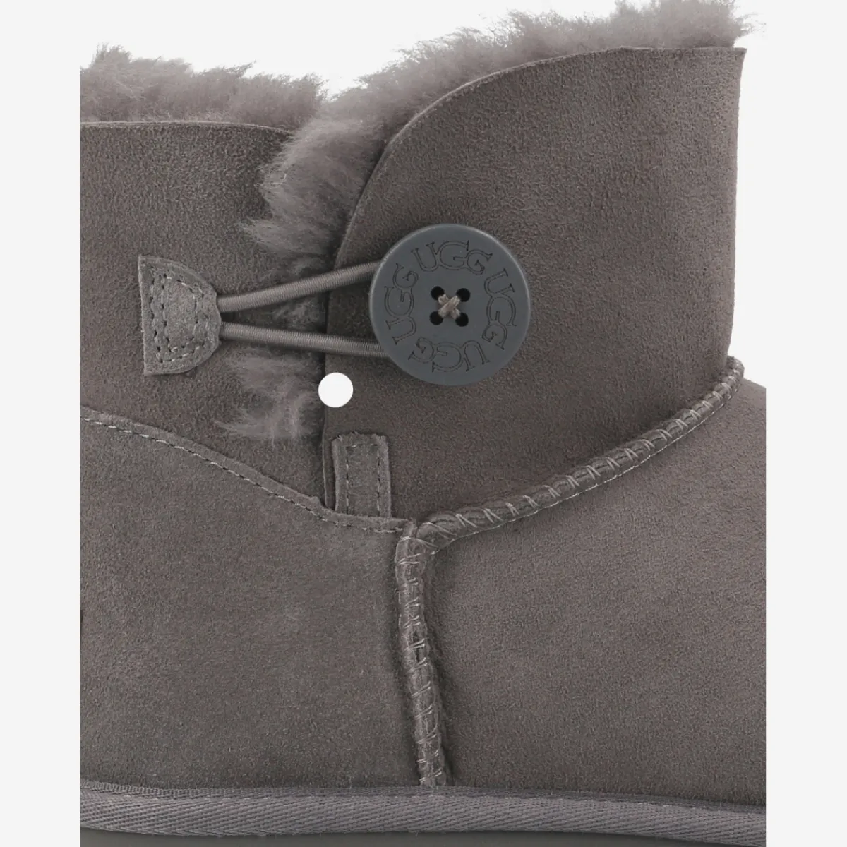 Damen UGG Warmfutter*Art.1016422-Grey Mini Bailey Button Ii
