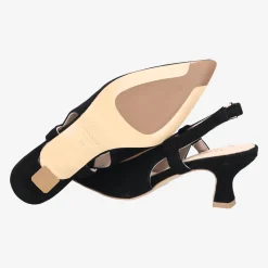 Damen Maripé Peeptoes & Slingpumps*Art.Johanna V.18 Nero