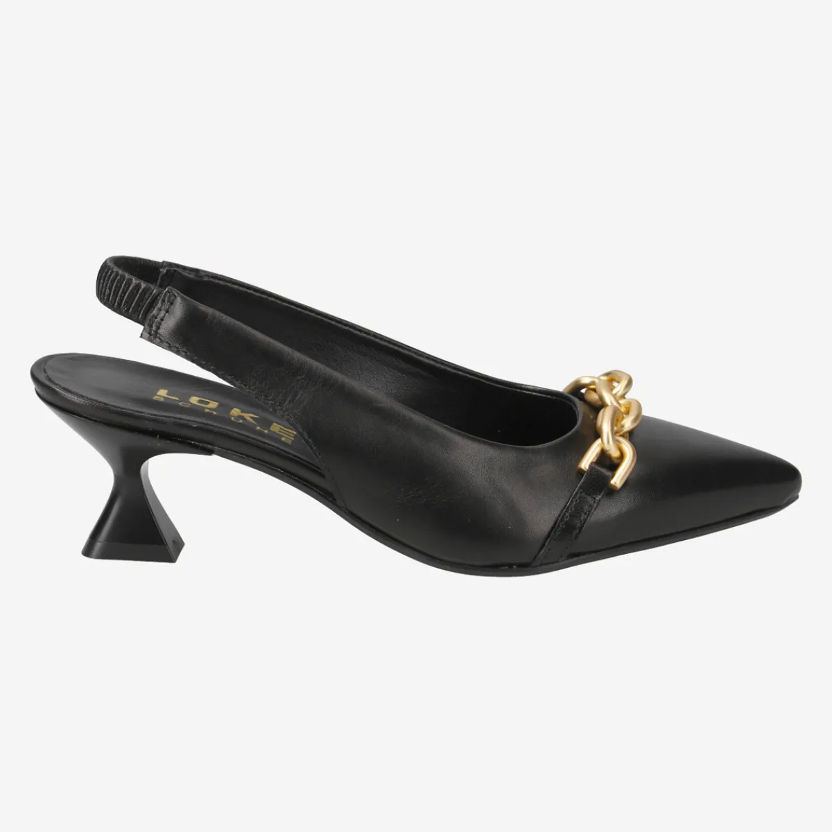 Damen Lüke Schuhe Peeptoes & Slingpumps*Art.Orchidea Nera