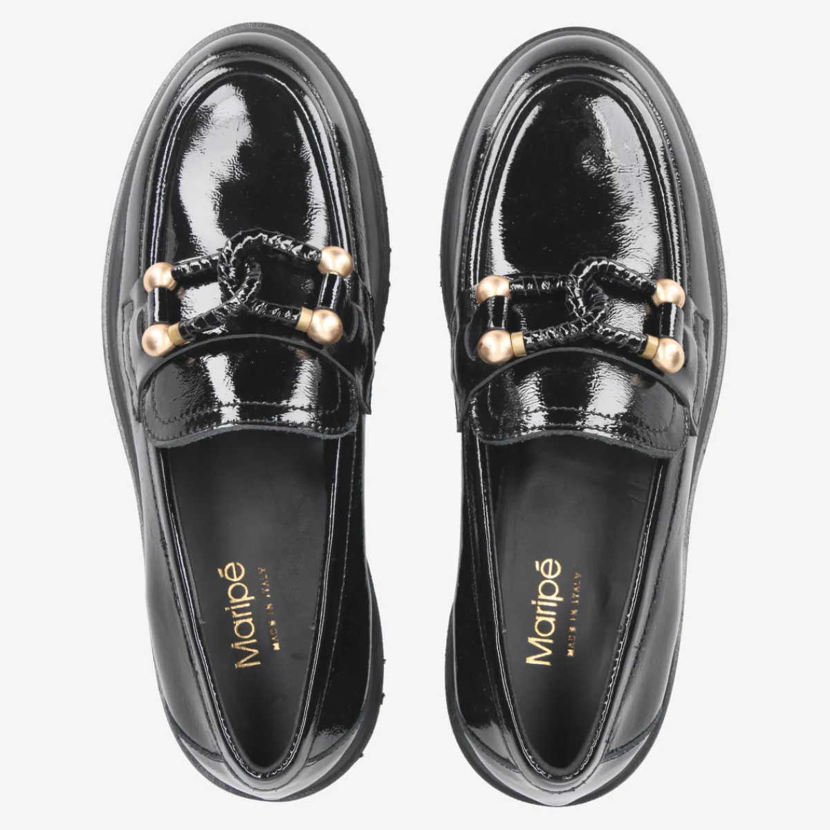 Damen Maripé Slipper & Mokassin*Art.Petra-Ma V.10 Nero Nappalak