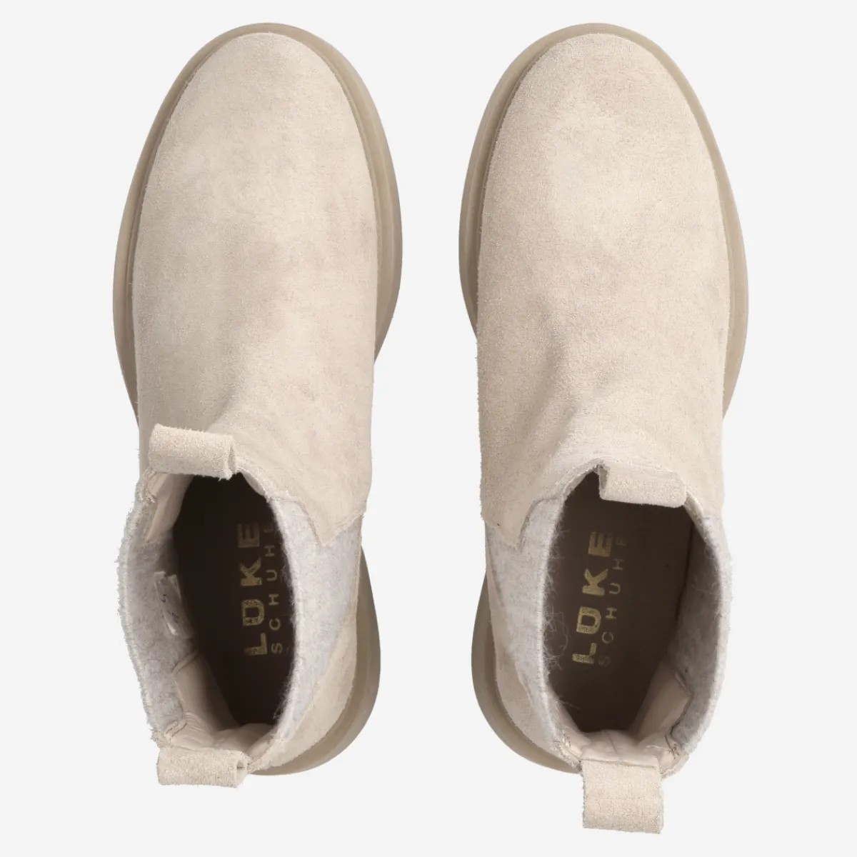 Damen Lüke Schuhe Chelsea Boots*Art.Rachel Beige
