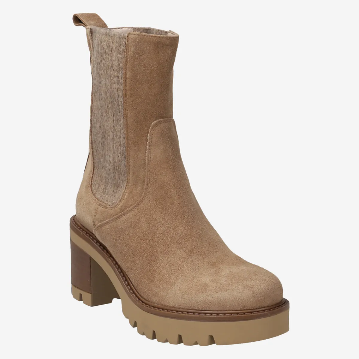 Damen Lüke Schuhe Stiefeletten*Art.Salice Camel