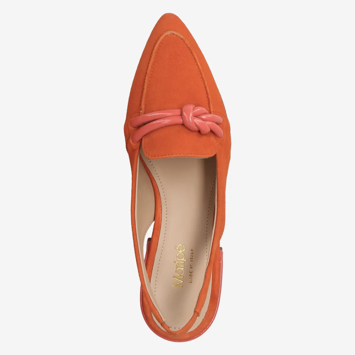 Damen Maripé Peeptoes & Slingpumps*Art.Silvia V.11 Arancio
