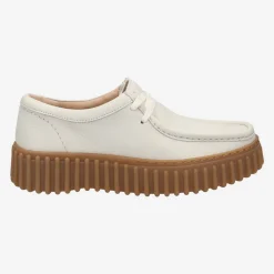 Damen Clarks Schnurschuhe*Art.Torhill Bee Off White
