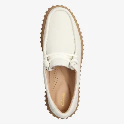 Damen Clarks Schnurschuhe*Art.Torhill Bee Off White