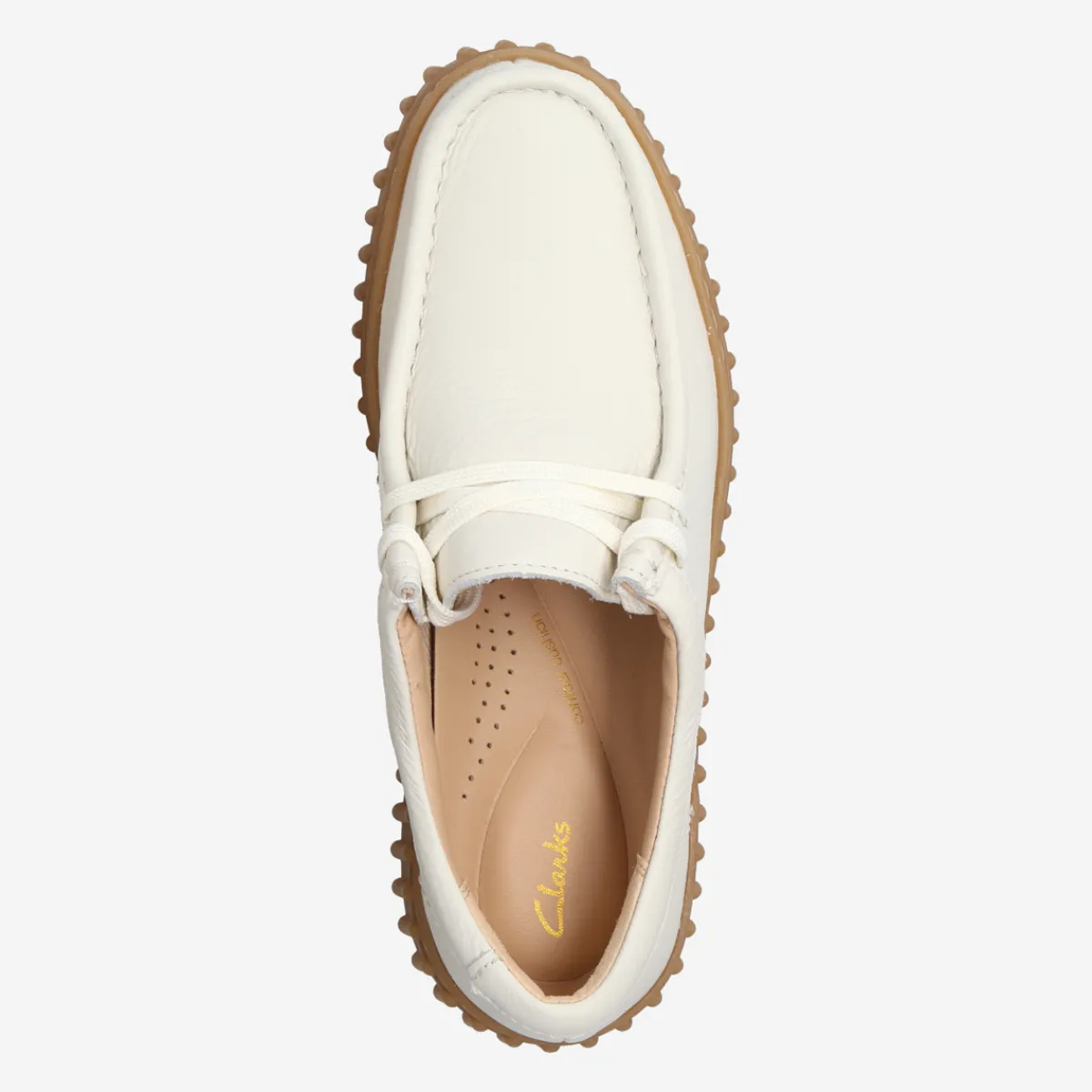 Damen Clarks Schnurschuhe*Art.Torhill Bee Off White