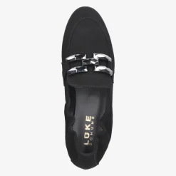 Damen Lüke Schuhe Slipper & Mokassin*Art.Valentina Nero